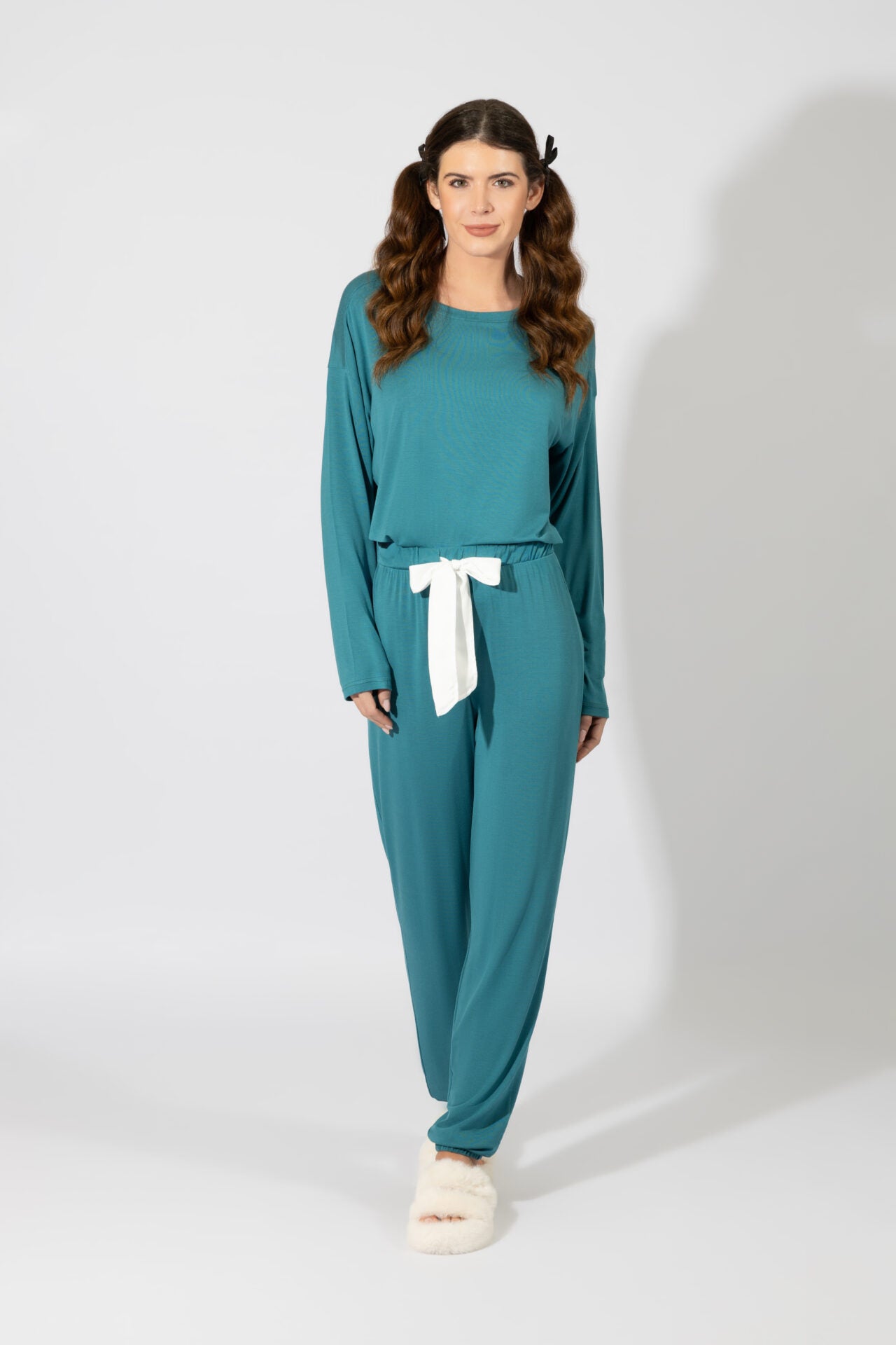 Harmony - Women's Micromodal Pajamas Petrol