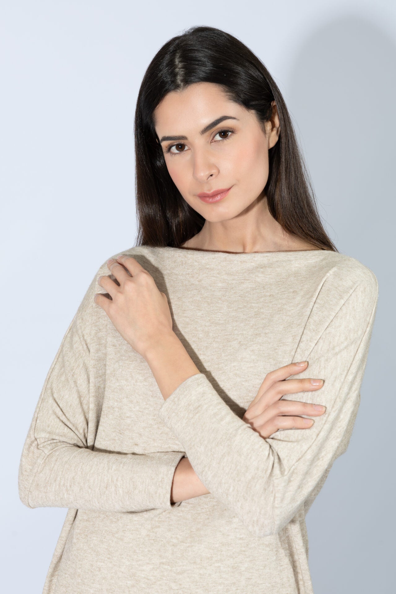 Harmony - Γυναικείο Homewear Πλεκτό  Beige