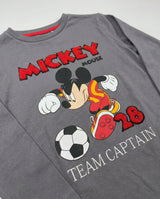 Disney - Παιδική Βαμβακερή Πιτζάμα με Σχέδιο "Mickey Mouse"