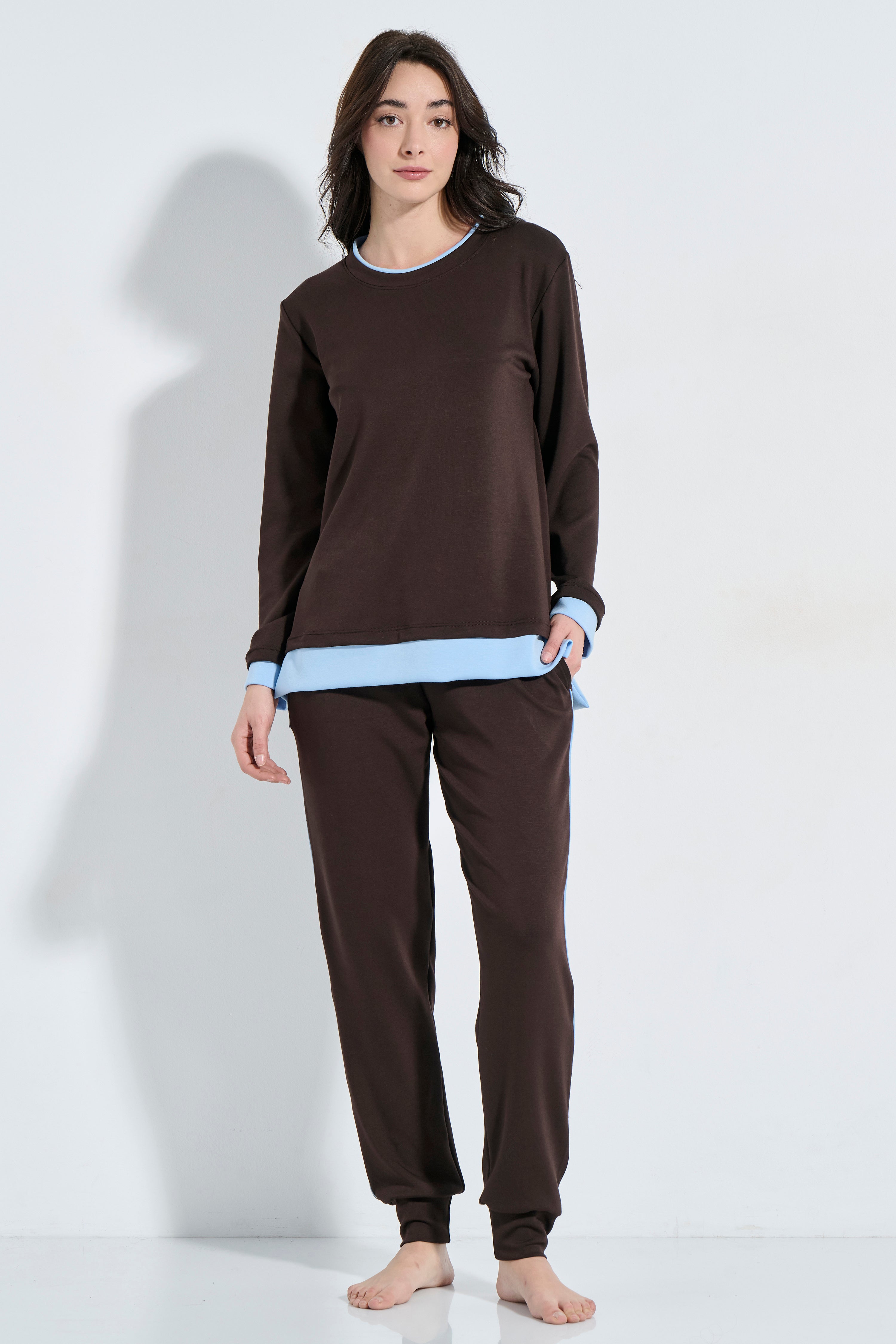 Jeannete - Γυναικείο Σετ Homewear Scuba