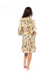 Pink Label - Beachwear Pastel Green Leaf