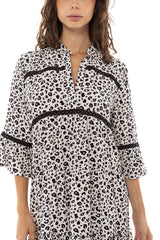 Pink Label - Beachwear Offwhite Leo