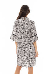 Pink Label - Beachwear Offwhite Leo