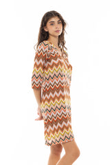 Pink Label - Beachwear Embroidery Rainbow