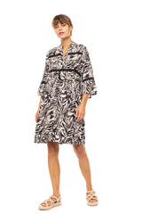 Pink Label - Beachwear Black Leopard