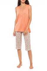 Pink Label - English Spring Capri Pyjamas