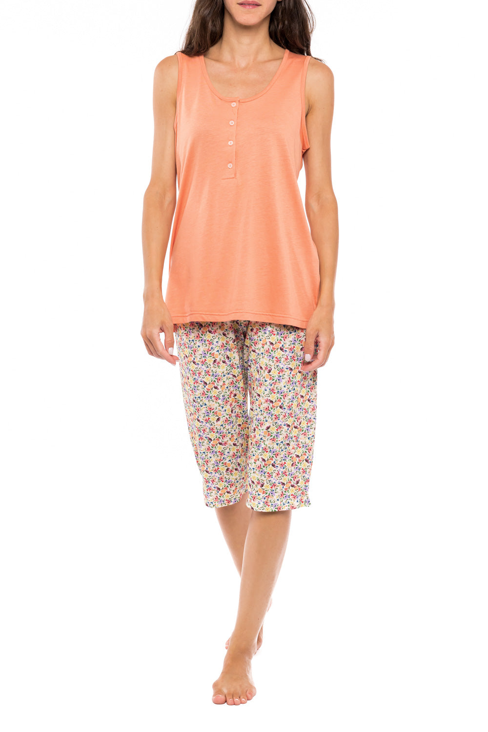 Pink Label - English Spring Capri Pyjamas