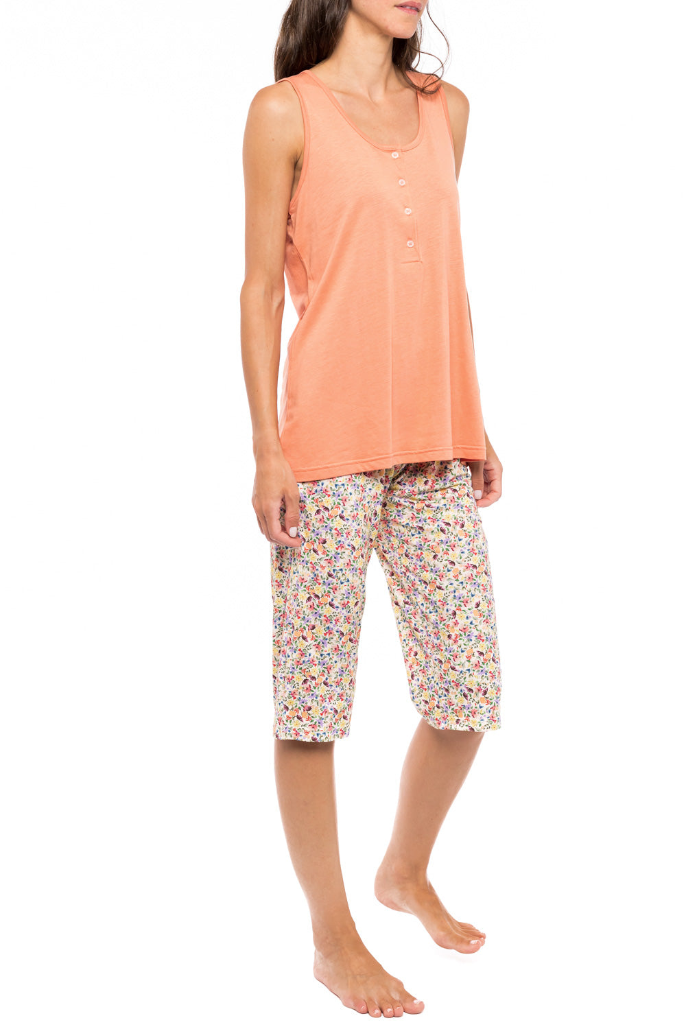 Pink Label - English Spring Capri Pyjamas