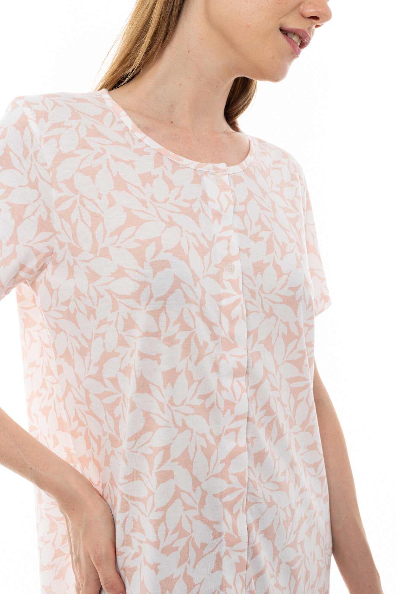 Pink Label - Pink Flower Capri Pyjamas
