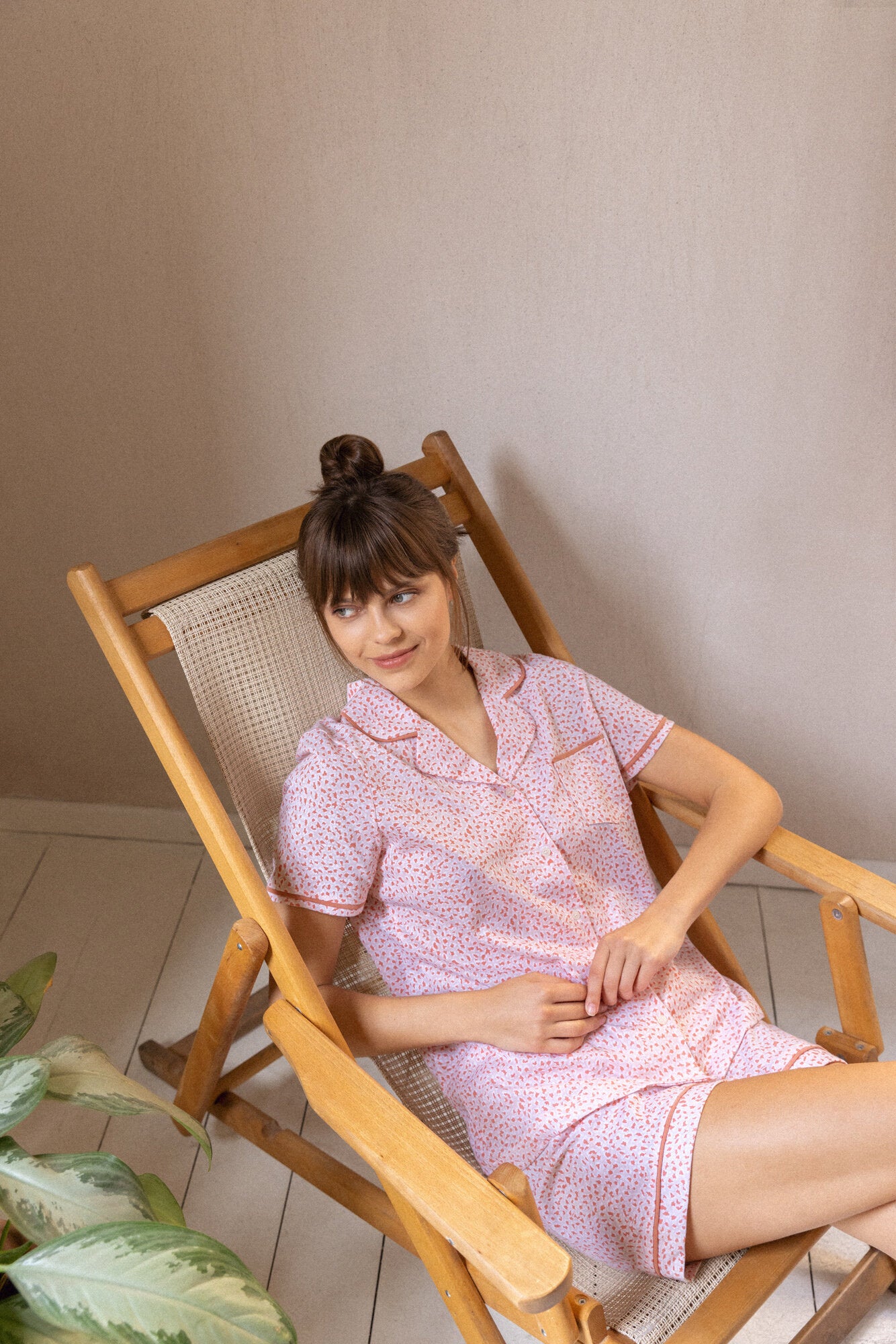 Pink Label - Orange Leo Pajamas