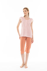 Pink Label - Pajamas Orange Leo