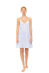Pink Label - Nightgown Ice Blue Fleur