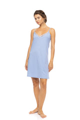 Pink Label - Solid Tropical Flower Nightgown