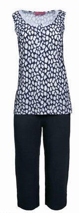 Pink Label - Leopard Capri Pajamas
