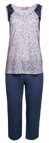 Pink Label - Petite Flower Pajamas
