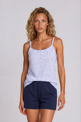 Pink Label - Pijama Shorts Violeta