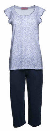 Pink Label - Violet Capri Pajamas