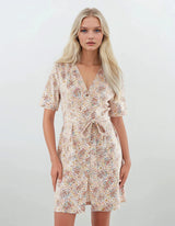 Pink Label - Abstract Flower Robe