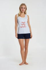 Pink Label - Striped Pajamas