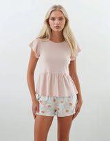 Pink Label - Blossom Stripe Pajamas