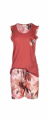 Pink Label - Palm Leaf Pajamas