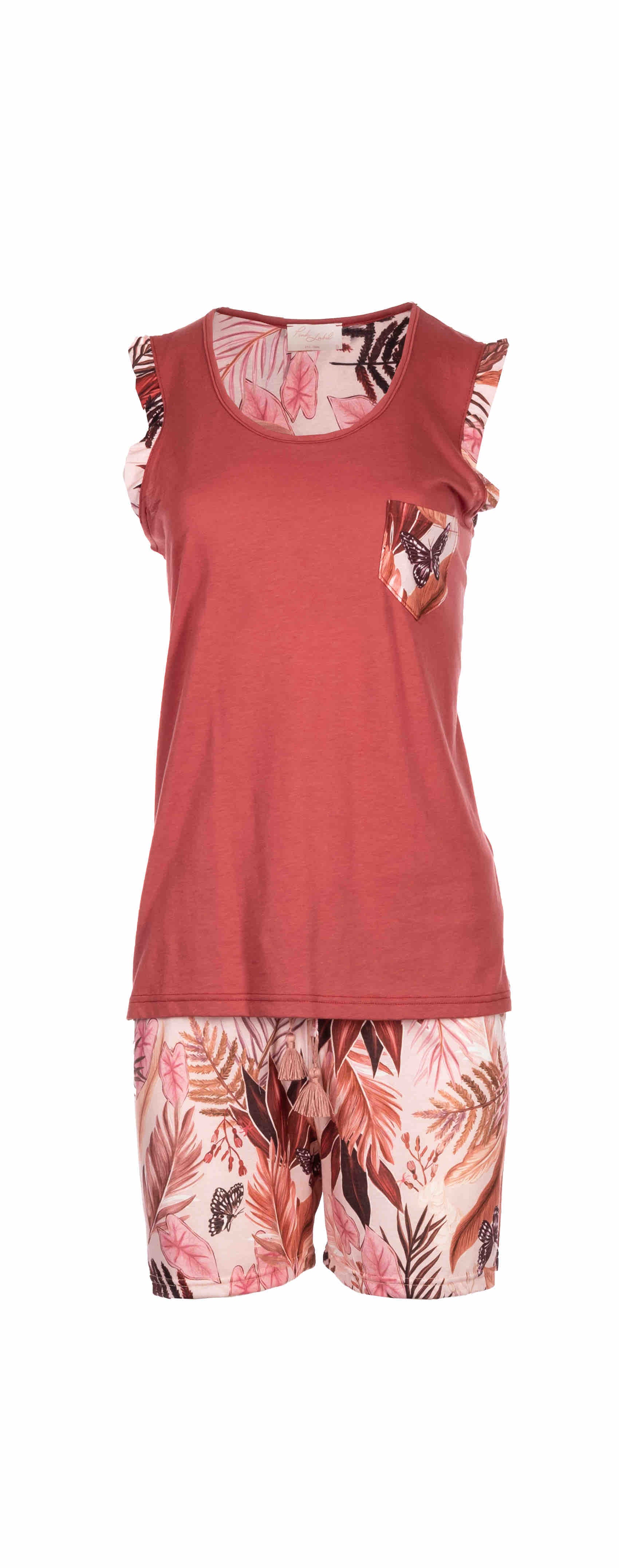 Pink Label - Palm Leaf Pajamas