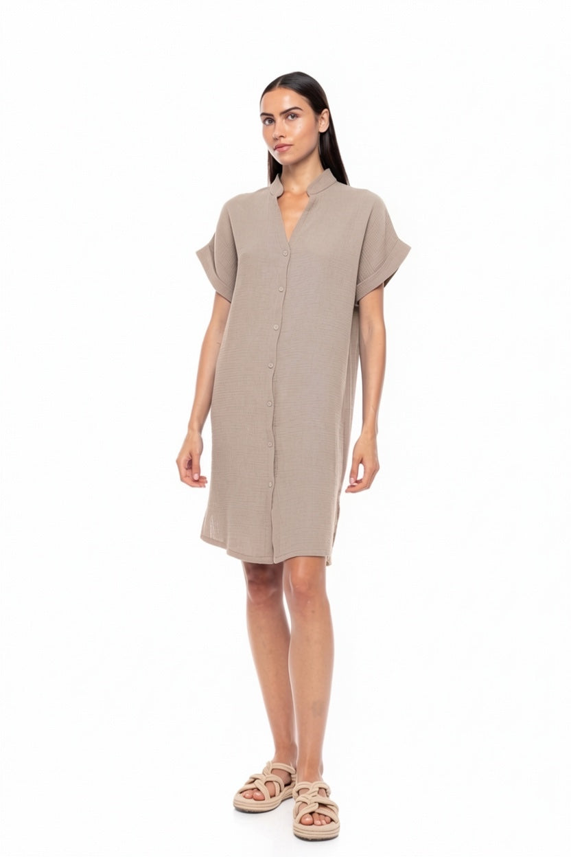 Pink Label - Summer Nights Buttoned Dress