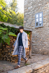 Ulisse - Robe Long Jaquard Grey