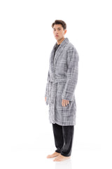 Ulisse - Robe Long Jaquard Grey