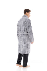 Ulisse - Robe Long Jaquard Grey