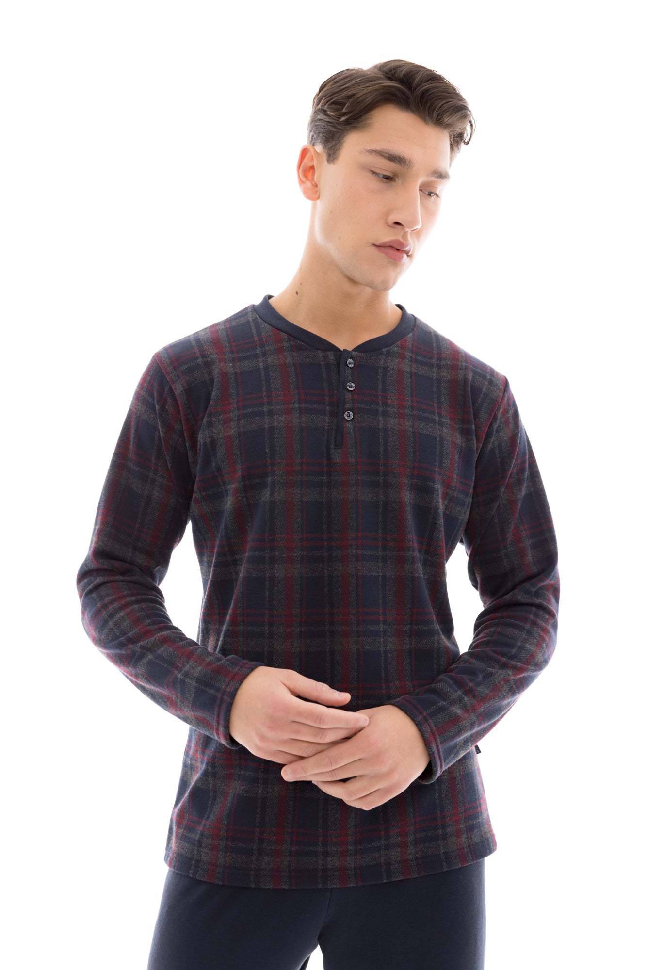 Ulisse - Pyjama Jacquard Red Plaid