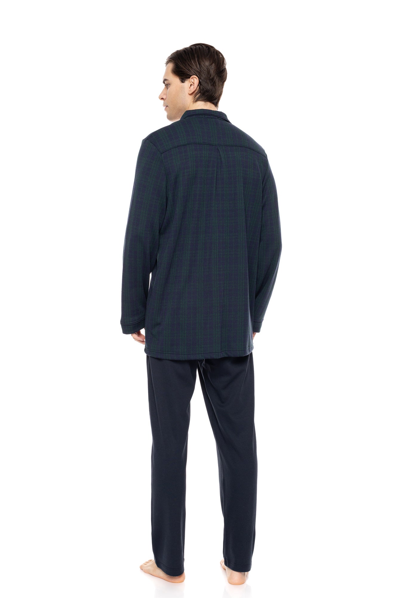 Ulisse - Pyjama Jacquard Green Plaid