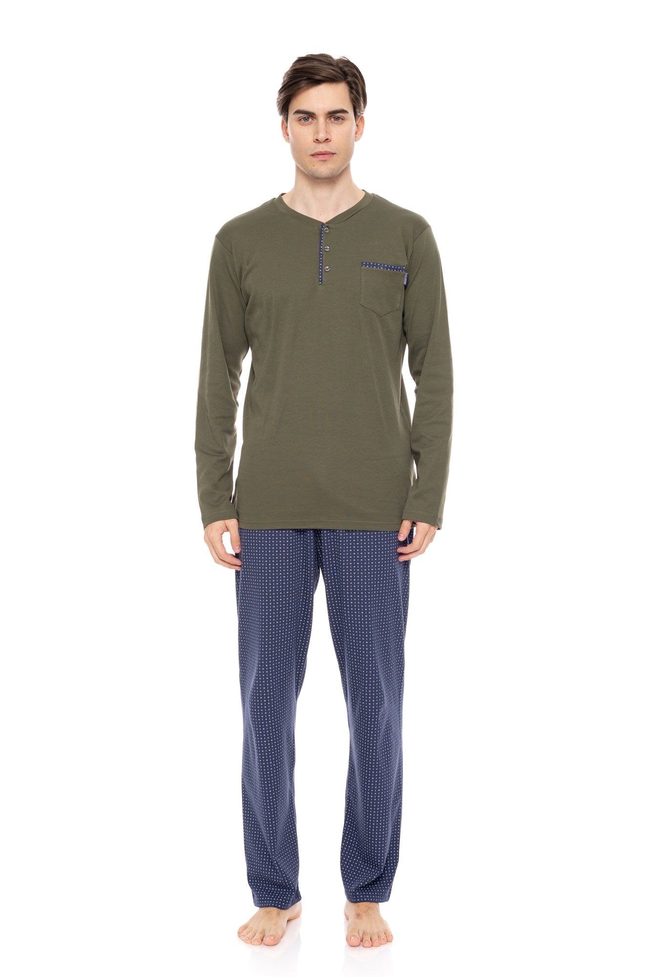 Ulisse - Pyjama Green Geo