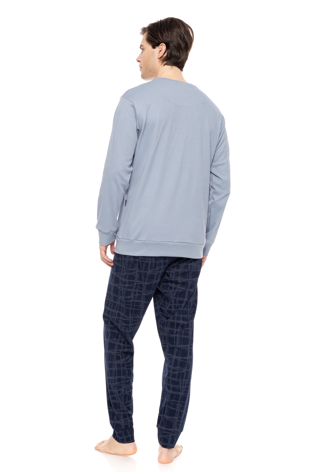 Ulisse - Pyjama Blue Geo Plaid