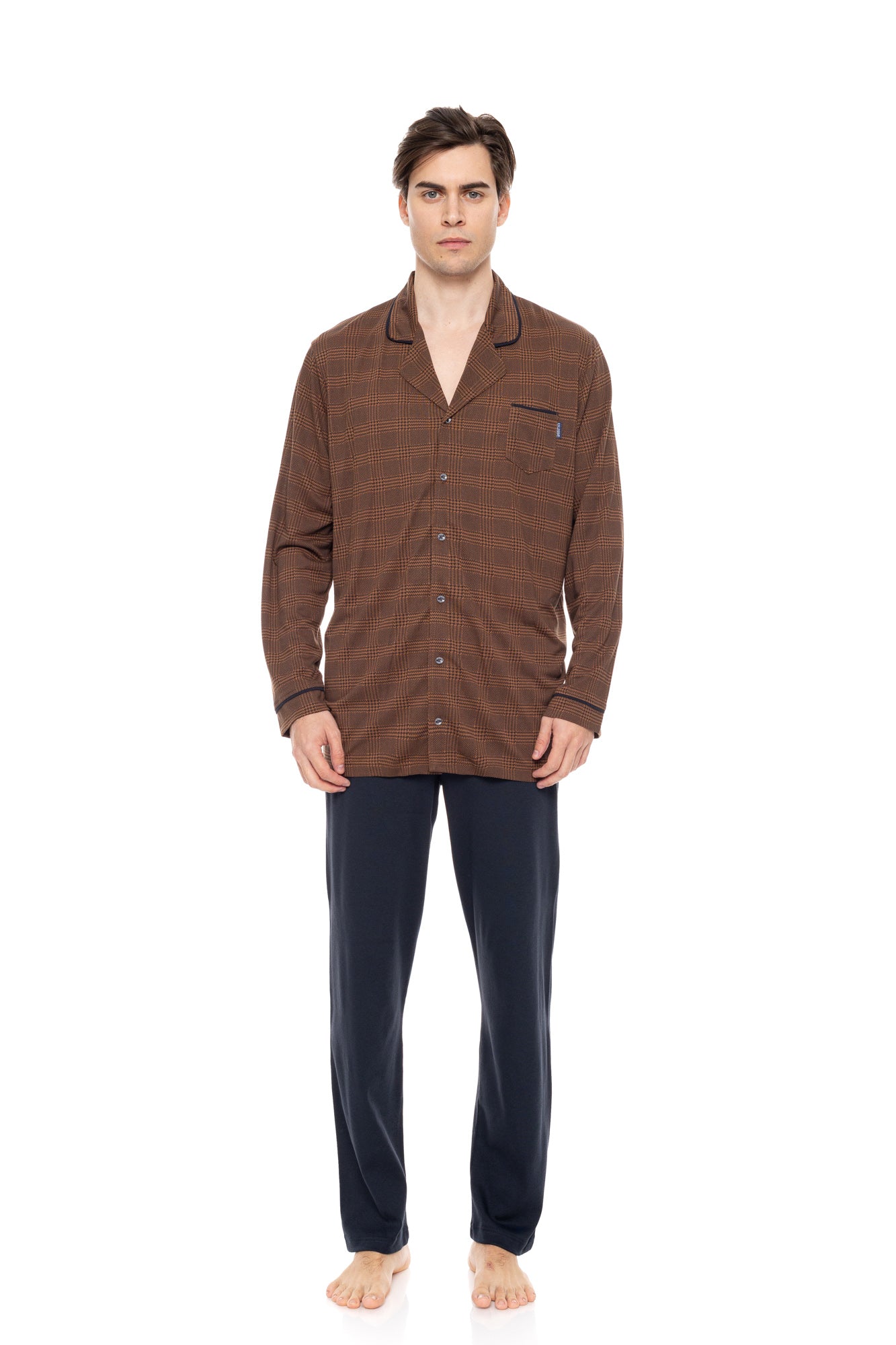 Ulisse - Pyjama Bronze Plaid
