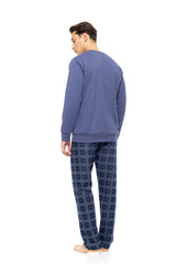 Ulisse - Pyjama Jacquard Denim Plaid