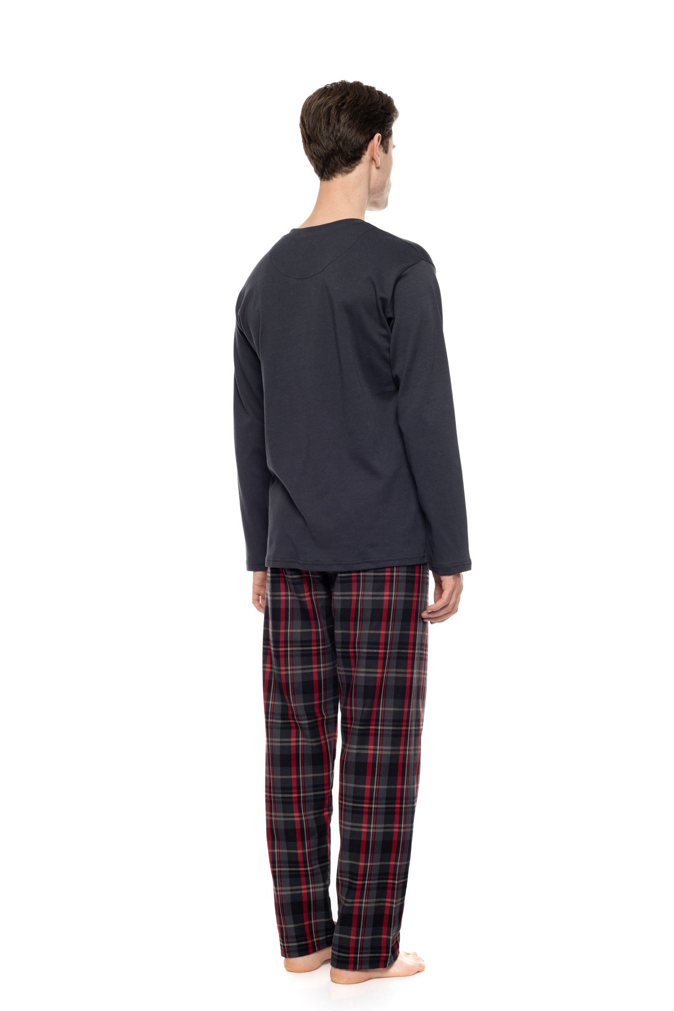 Ulisse - Oxford Grey Plaid Pajamas