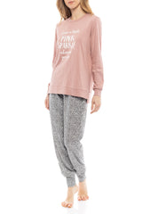 Pink Label - Grey Leaf Pyjamas