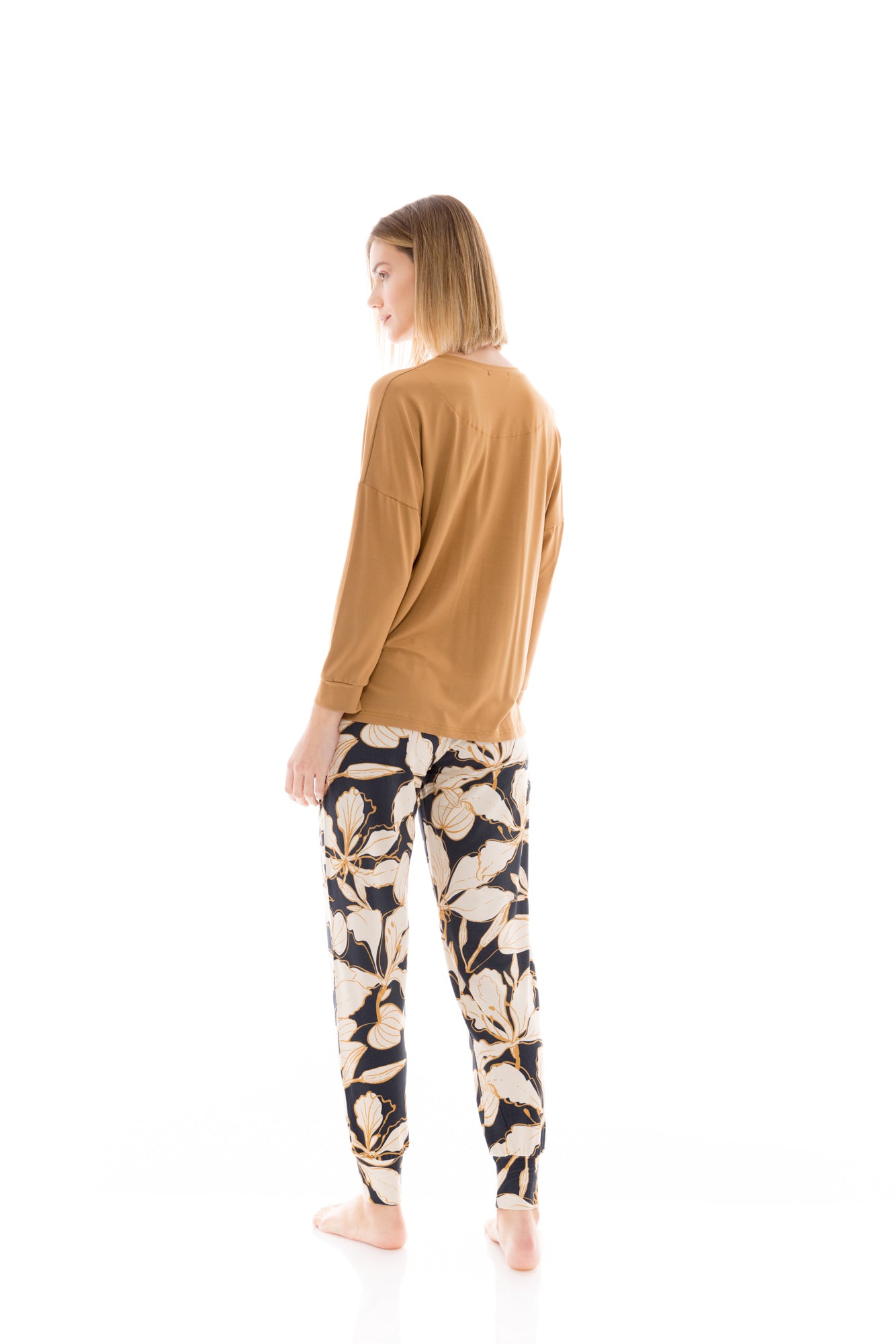 Pink Label - Gold Leaf Pyjama