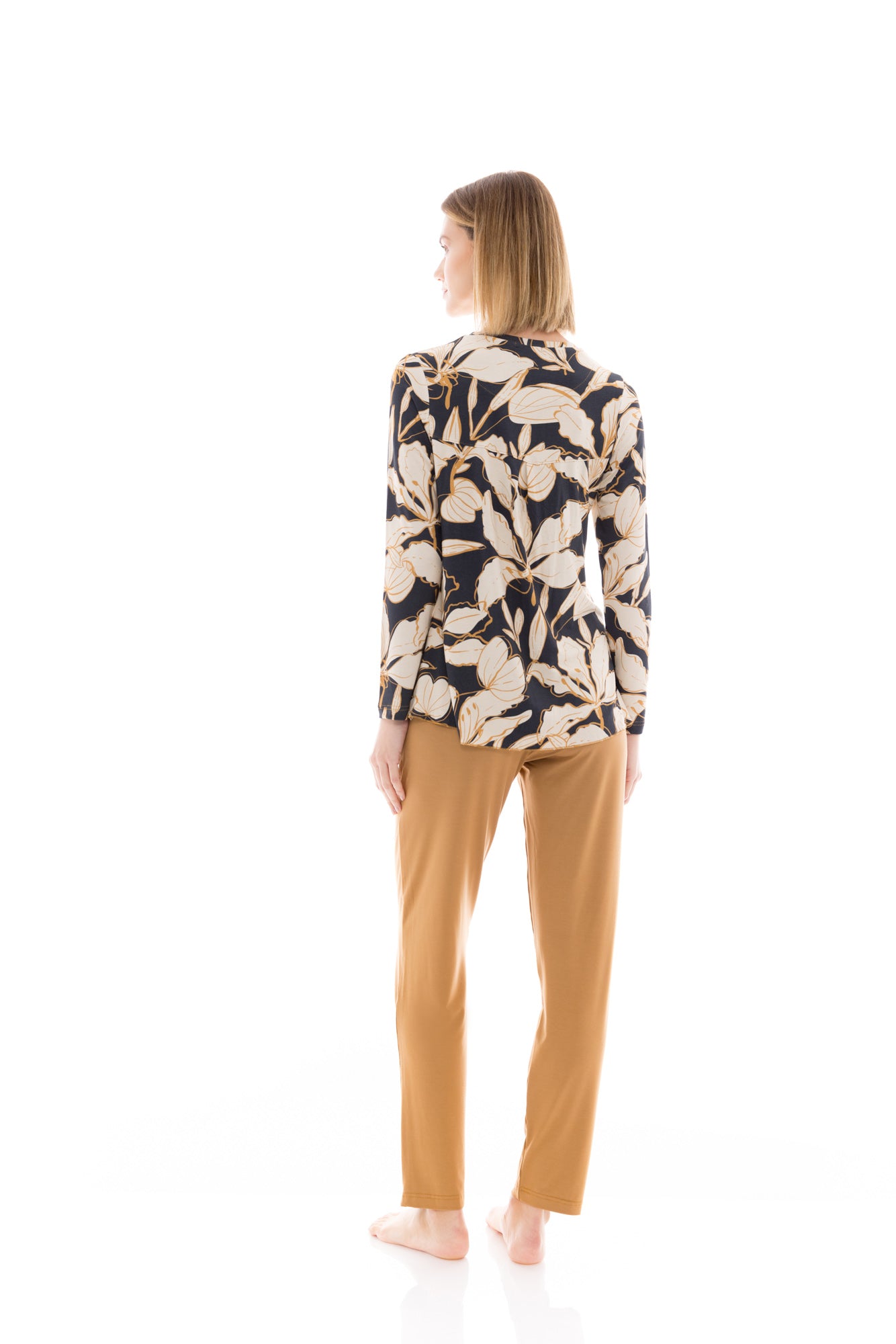 Pink Label - Gold Leaf Pajamas