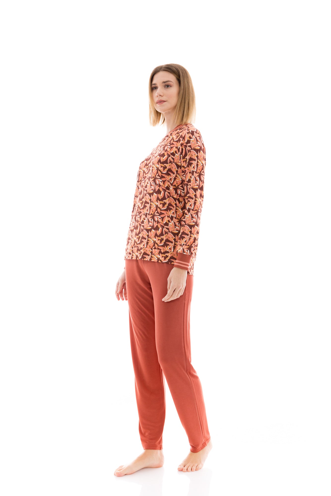 Pink Label - Pyjama Bronze Leaf
