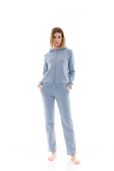 Pink Label - Soft Solid Hooded Tracksuit
