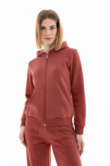 Pink Label - Soft Solid Hooded Tracksuit