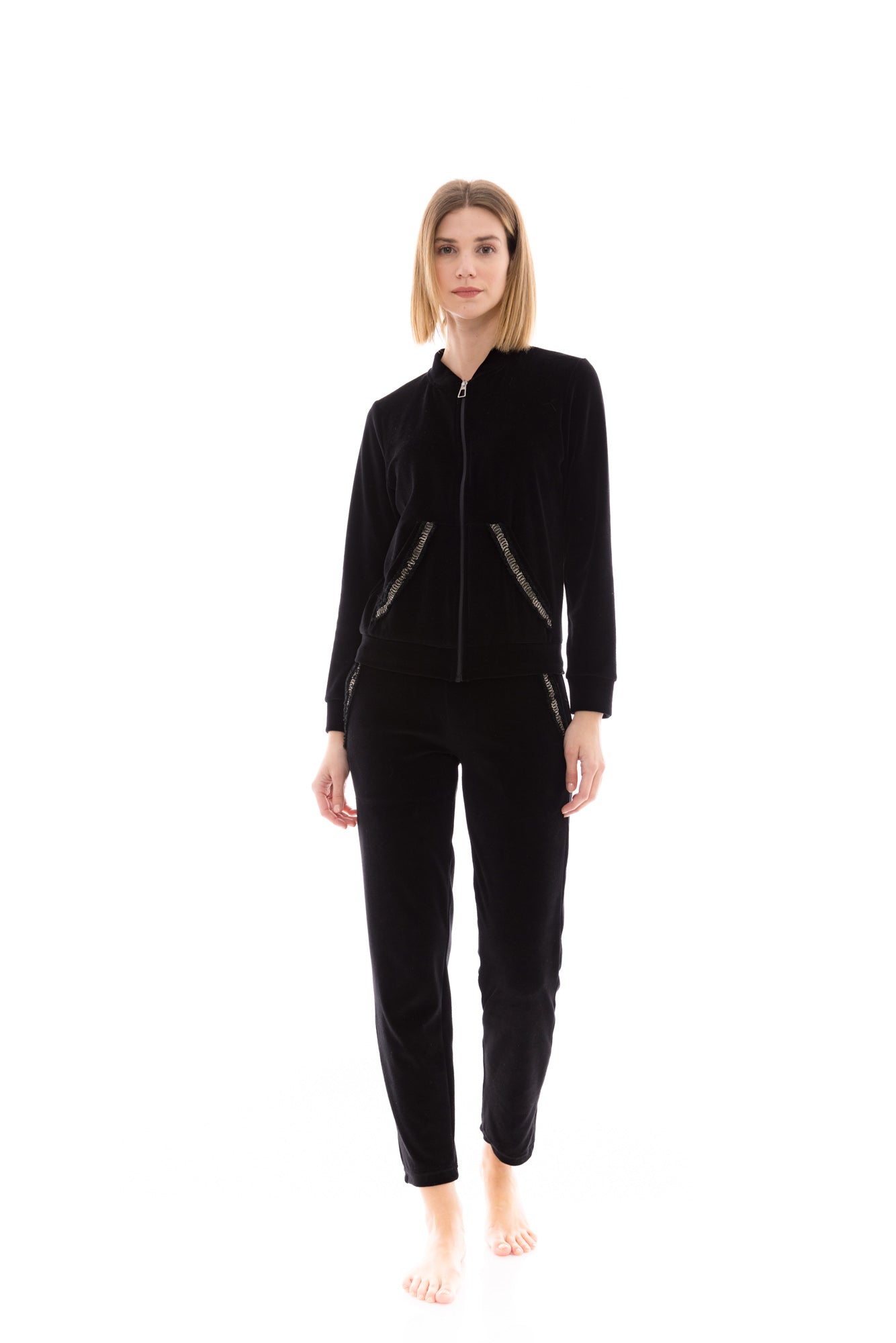 Pink Label - Tracksuit Velvet Detail