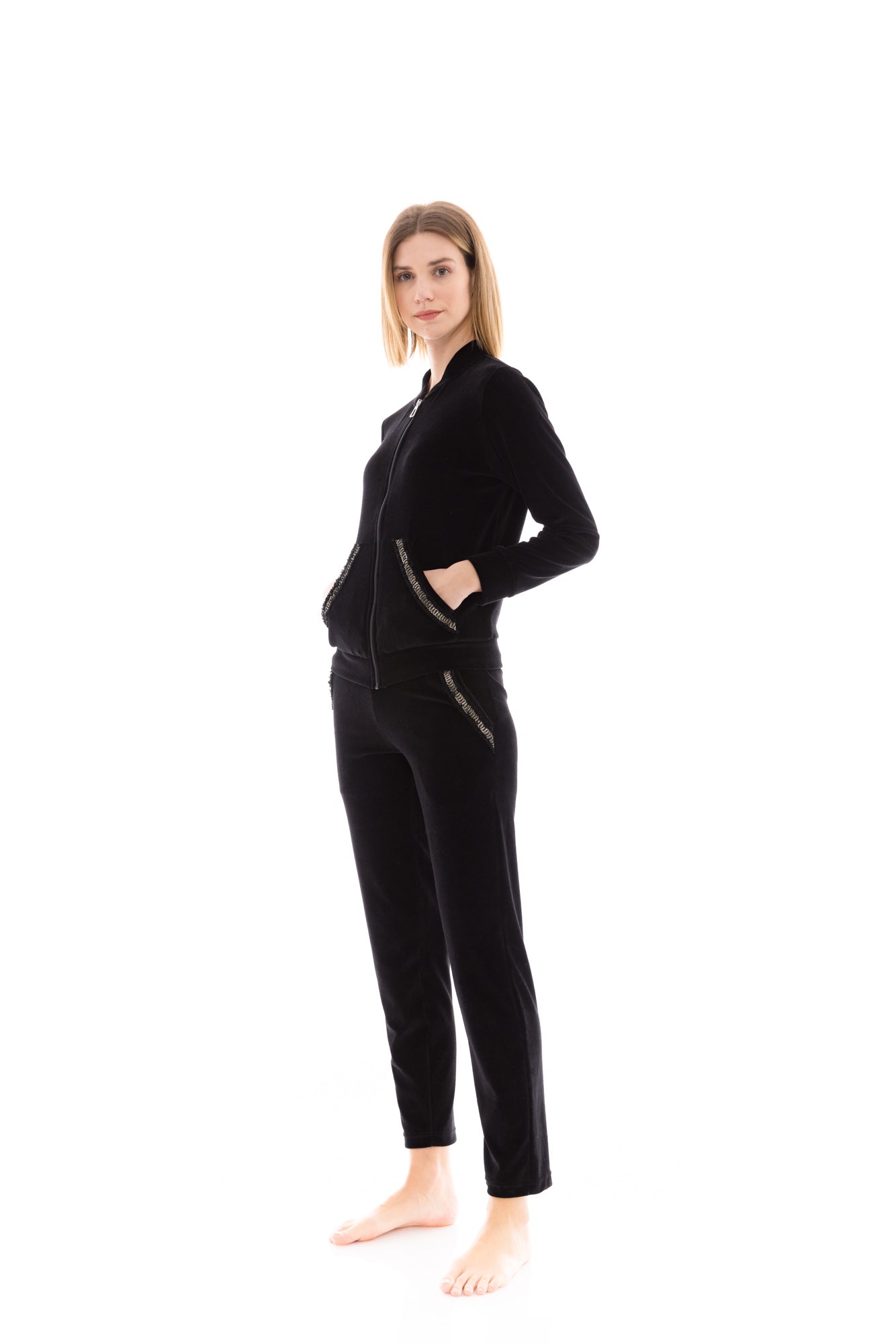 Pink Label - Tracksuit Velvet Detail