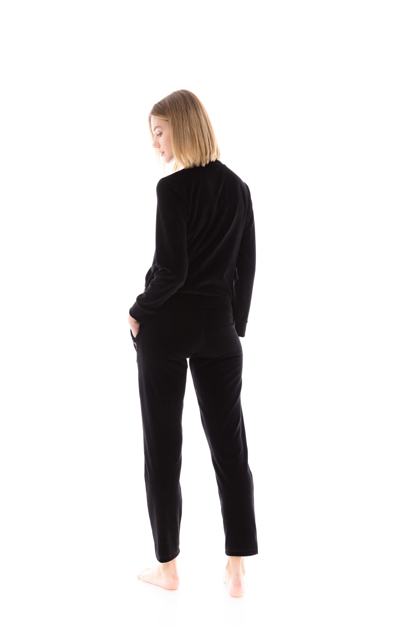 Pink Label - Tracksuit Velvet Detail