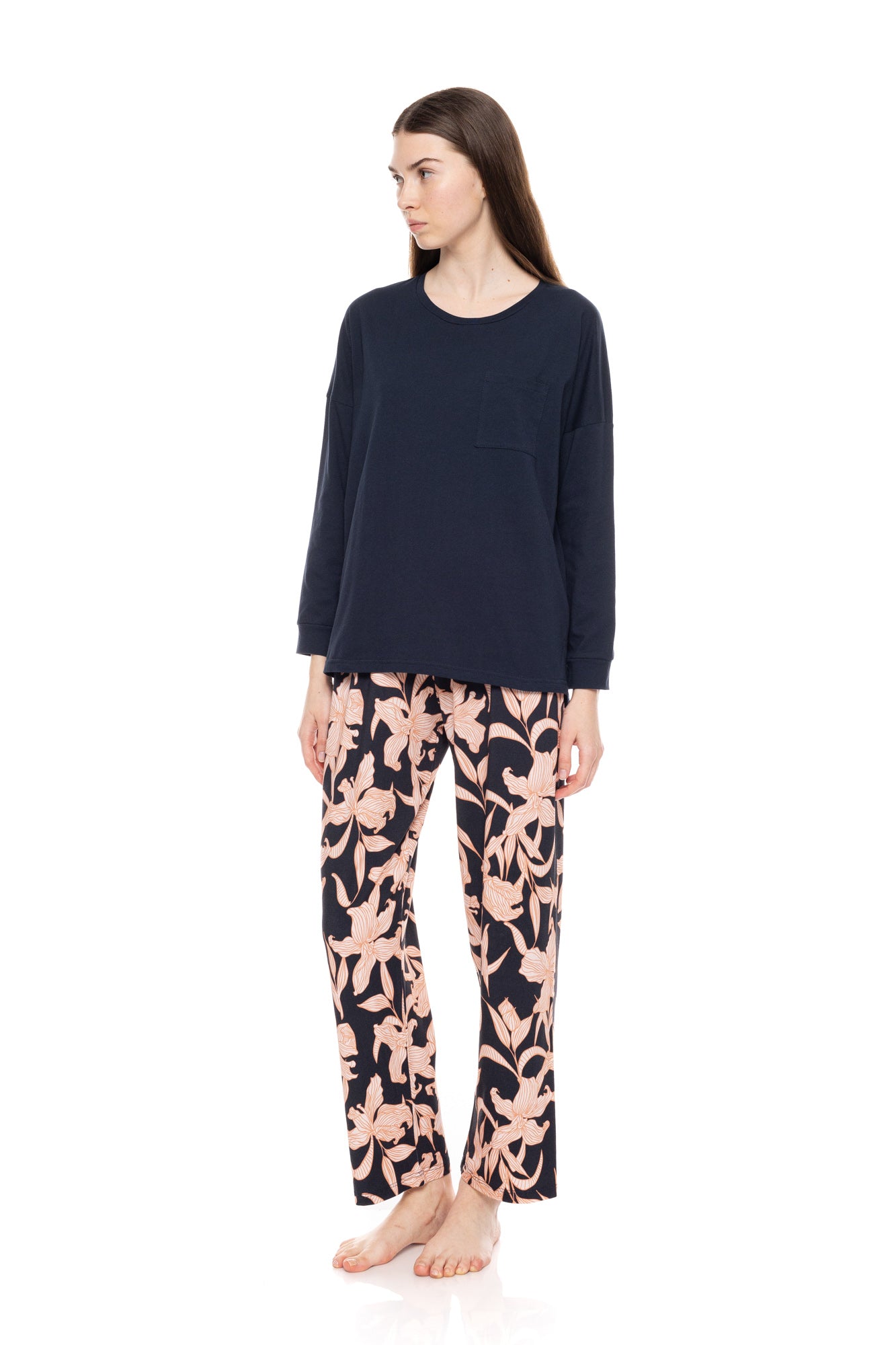 Pink Label - Orange Leaf Pyjamas