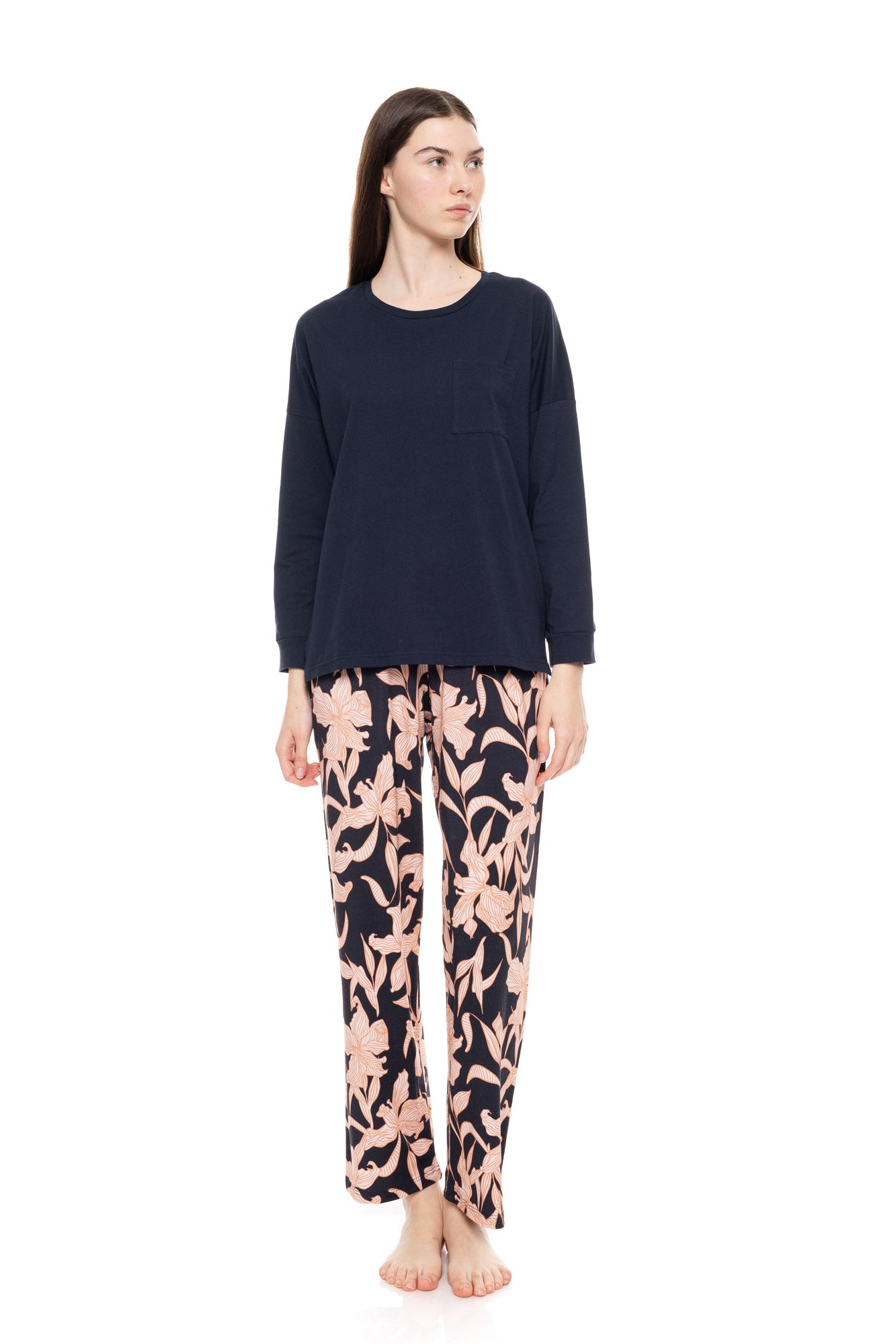 Pink Label - Orange Leaf Pyjamas
