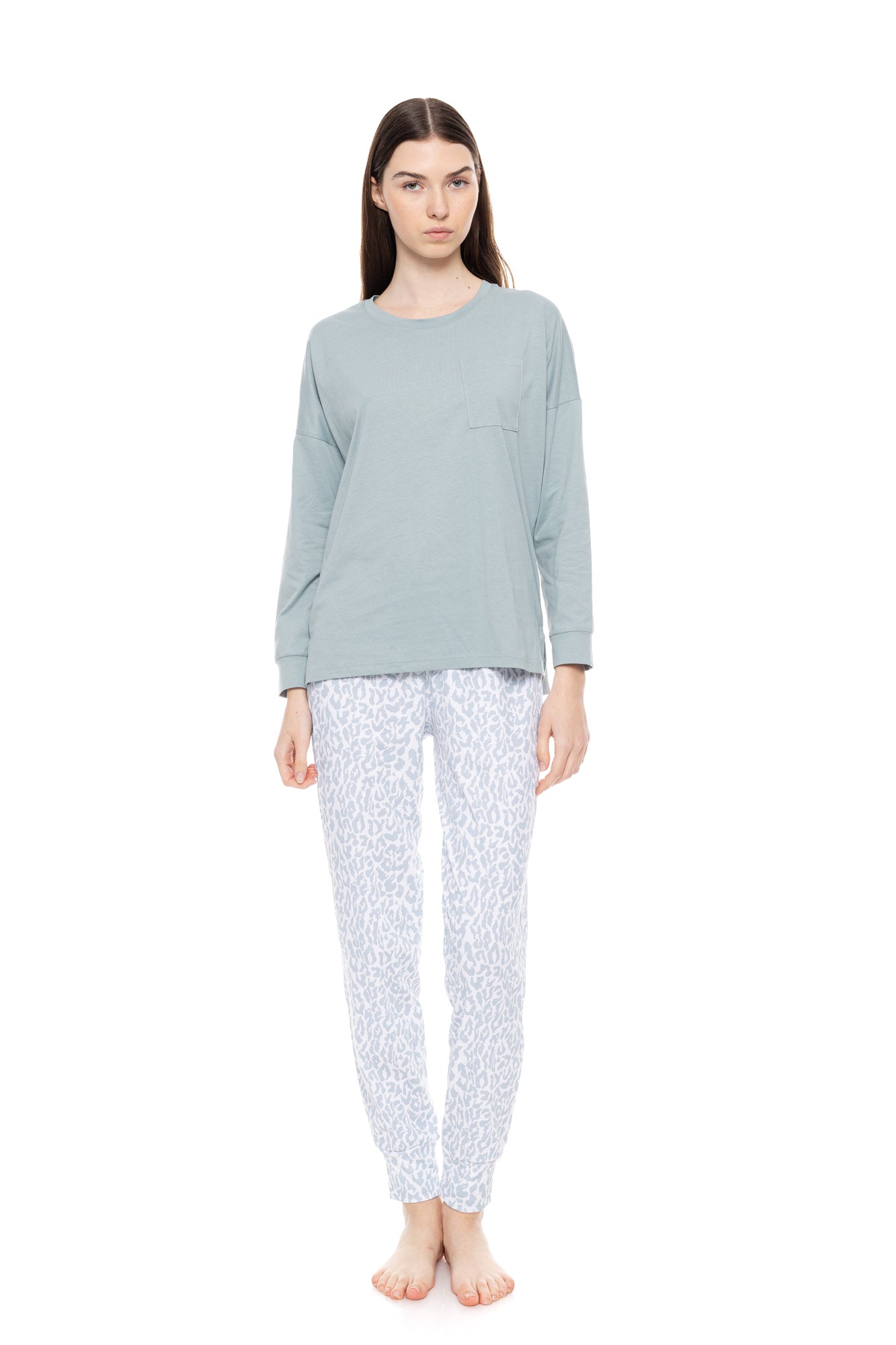 Pink Label - Aqua Leo Pyjama