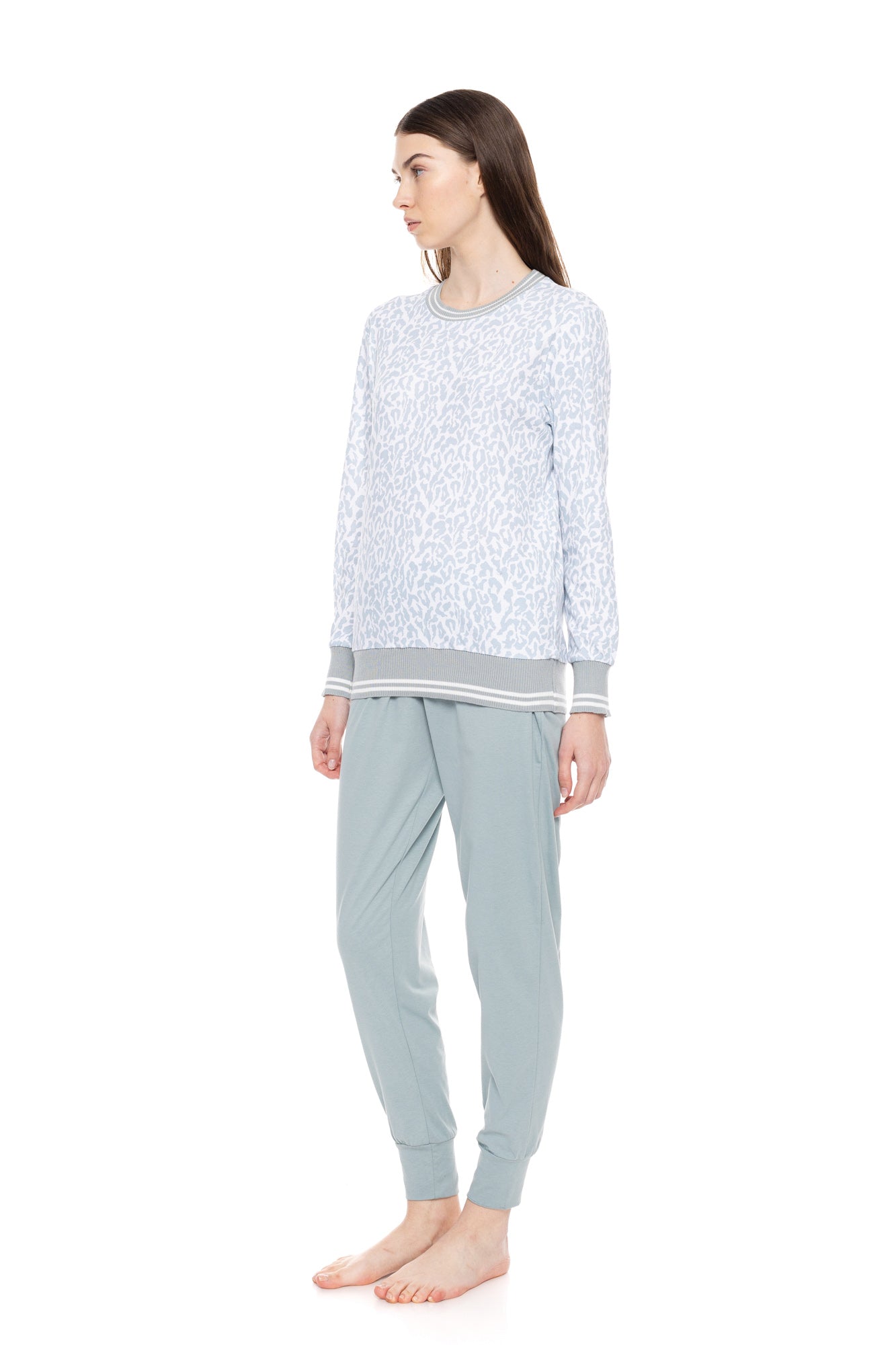 Pink Label - Aqua Leo Pajamas